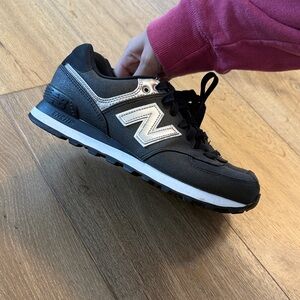 New Balance Black and White Women's Sneakers